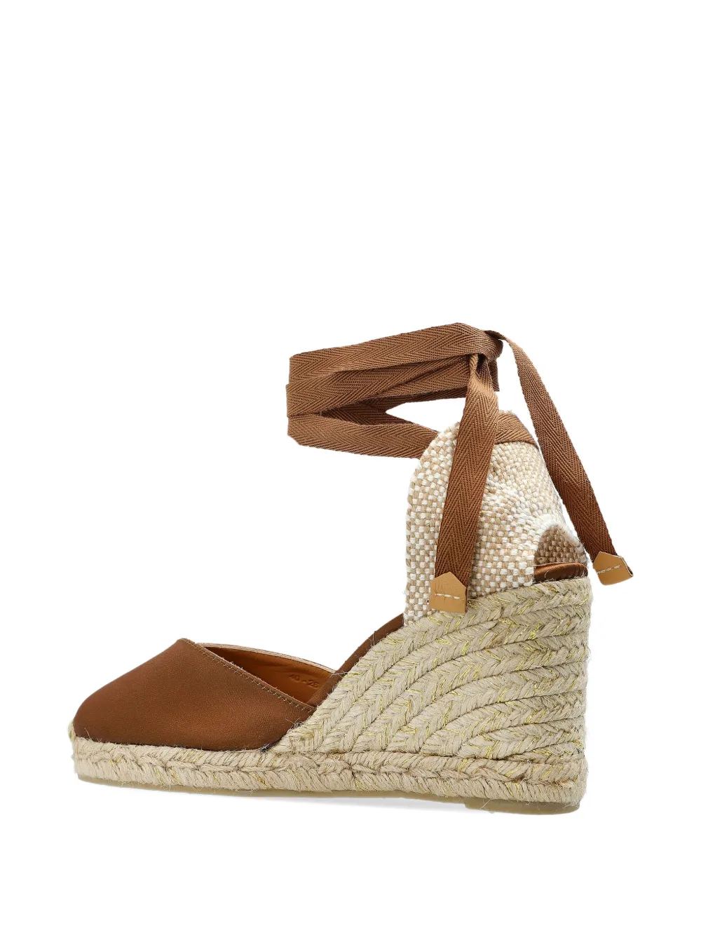 Castañer Chiara espadrilles met enkelbandje Bruin