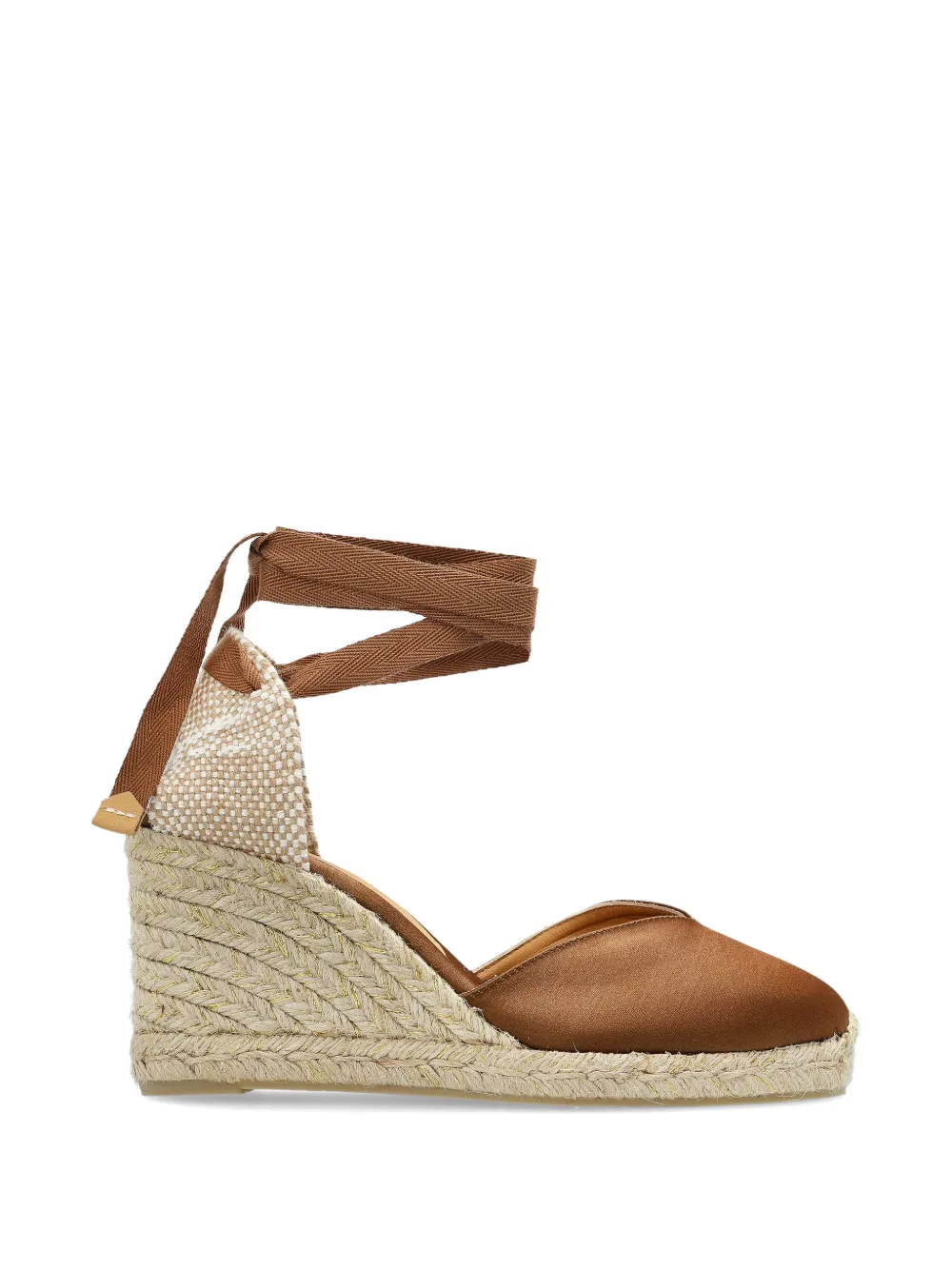 Castañer Chiara espadrilles met enkelbandje Bruin