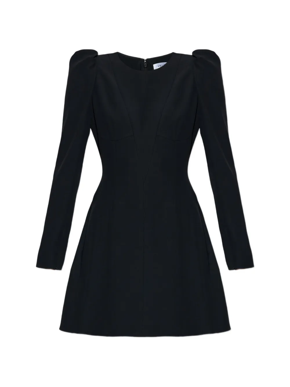 Alexander McQueen long-sleeve mini dress - Nero