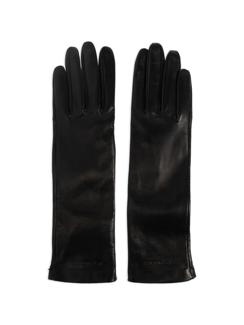 Alexander McQueen logo-detail gloves - Schwarz