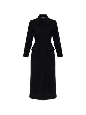 black alexander mcqueen coat dress Alexander McQueen Dress – Renascence main image 0