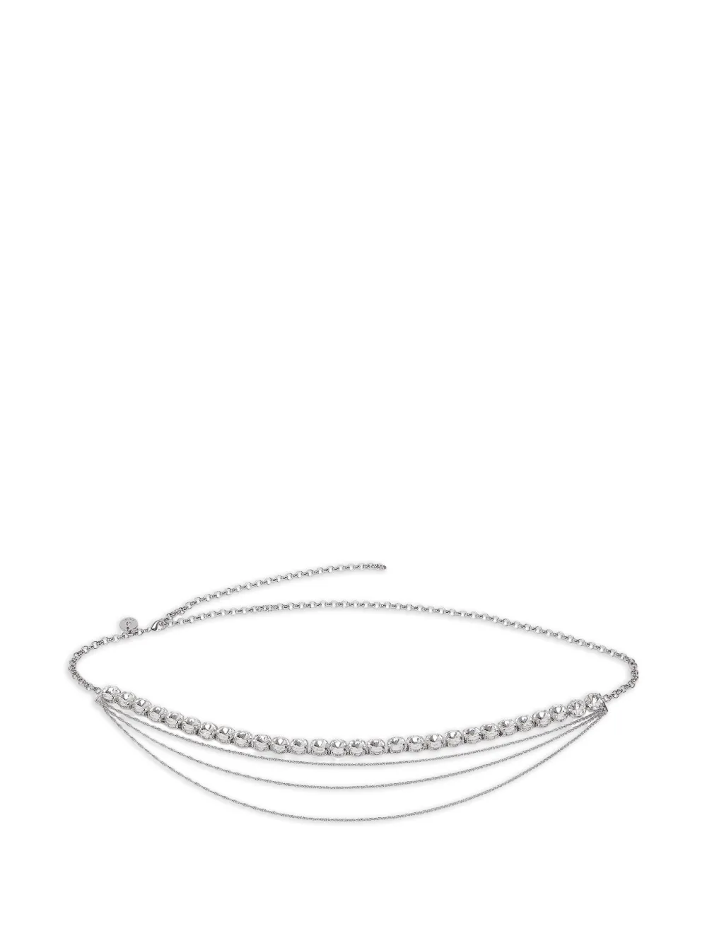 LIU JO precious-stones belt - Argento