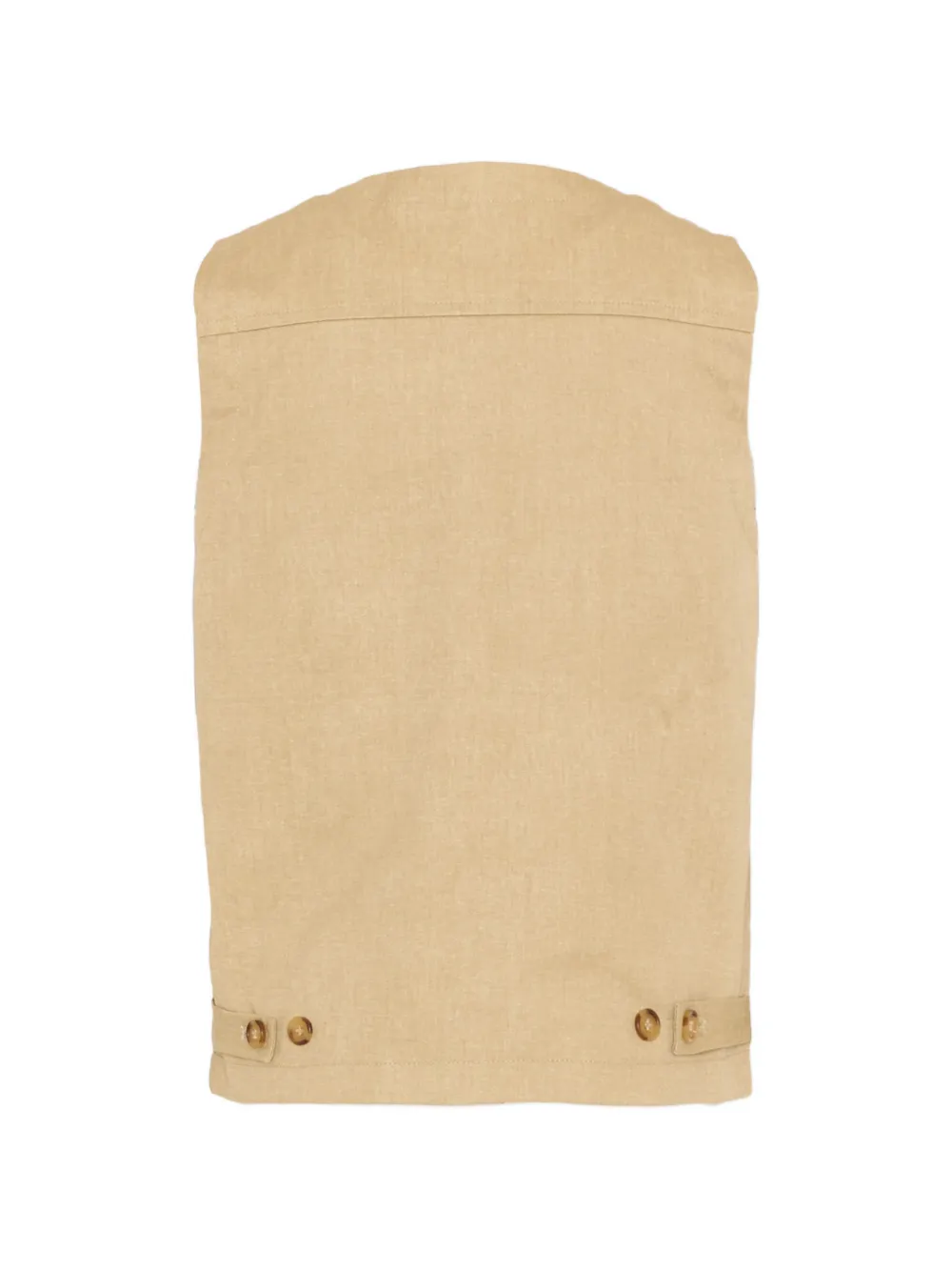 TRUSSARDI JUNIOR Gilet met knopen Bruin