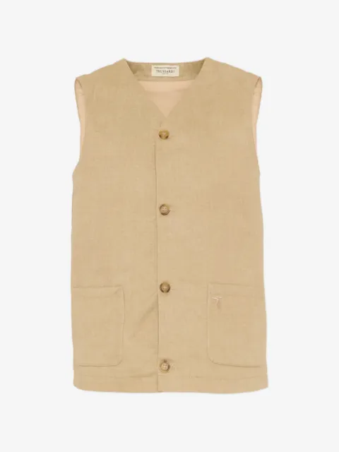 TRUSSARDI JUNIOR chaleco con botones