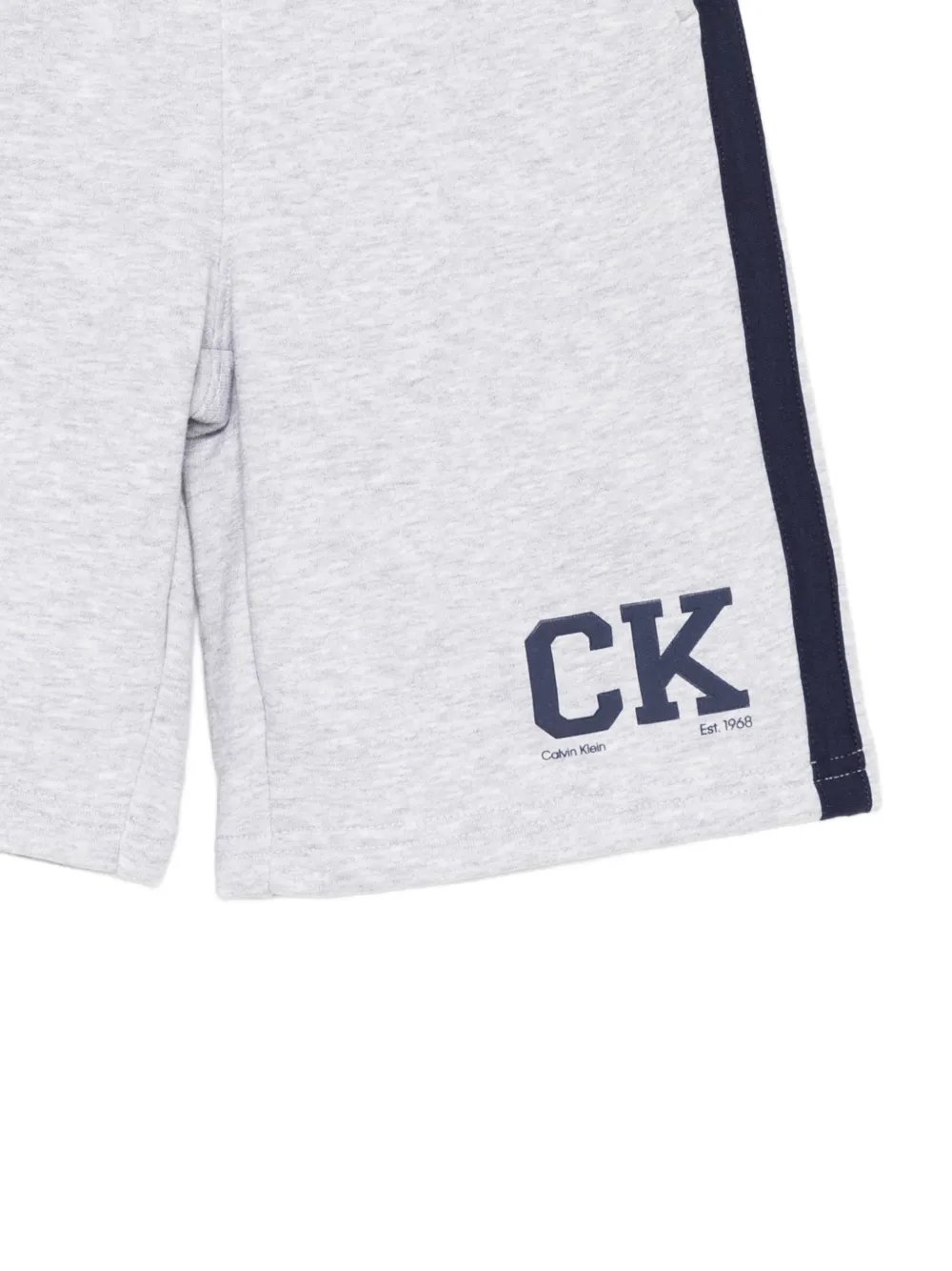 Calvin Klein Kids Shorts met logo Grijs