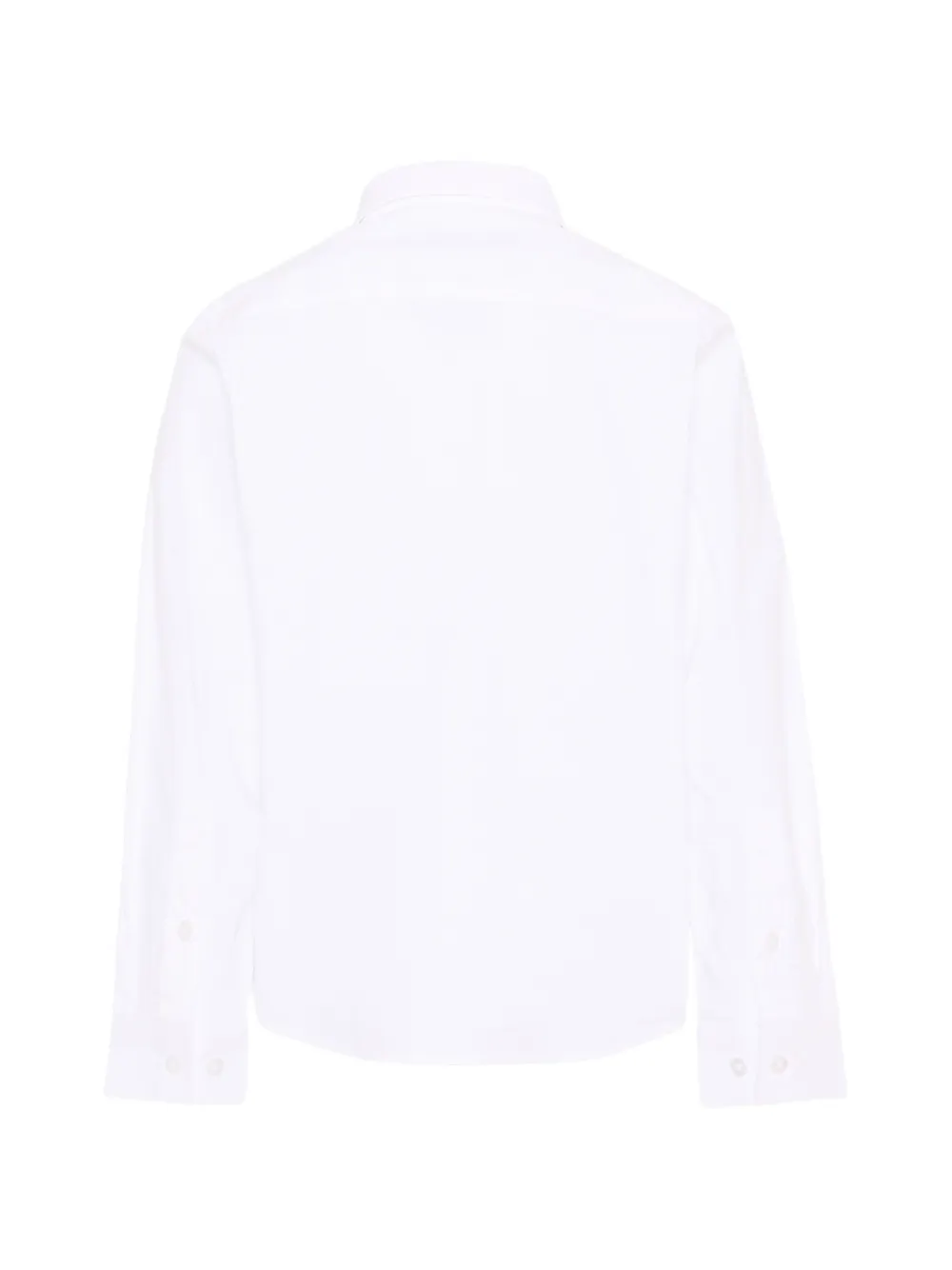 TRUSSARDI JUNIOR Shirt met geborduurd logo Wit