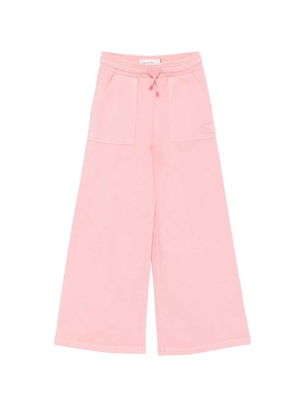 Calvin Klein Kids logo-embroidered track pants - Rosa