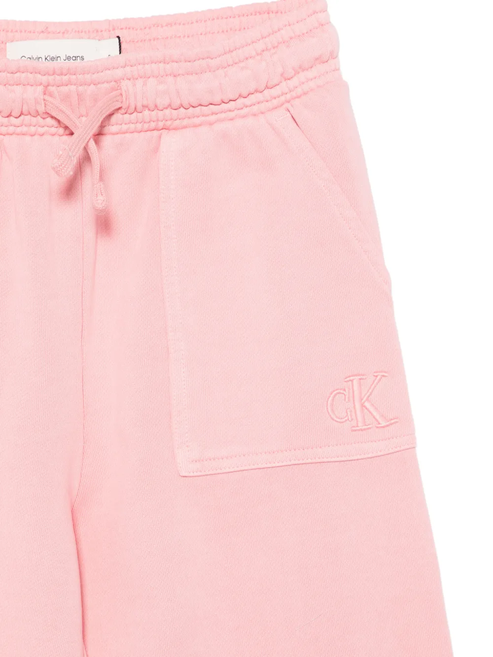 Calvin Klein Kids Trainingsbroek met geborduurd logo Roze