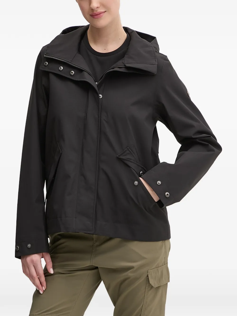 Didriksons veste zippée Mabel à capuche - Noir Didriksons veste zippée Mabel à capuche - Noir