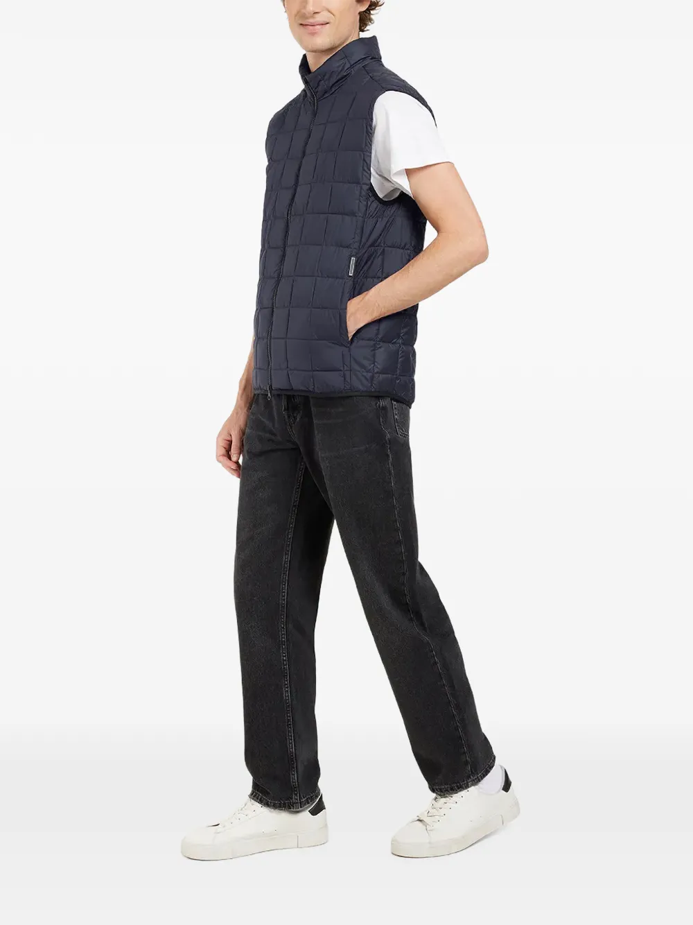 Didriksons Samuel gewatteerde bodywarmer Blauw