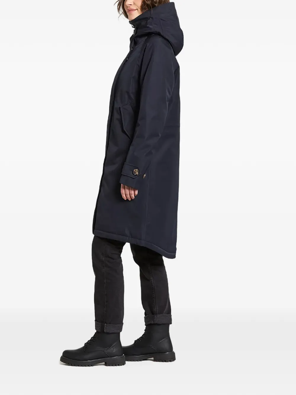 Didriksons Luna parka met capuchon Blauw