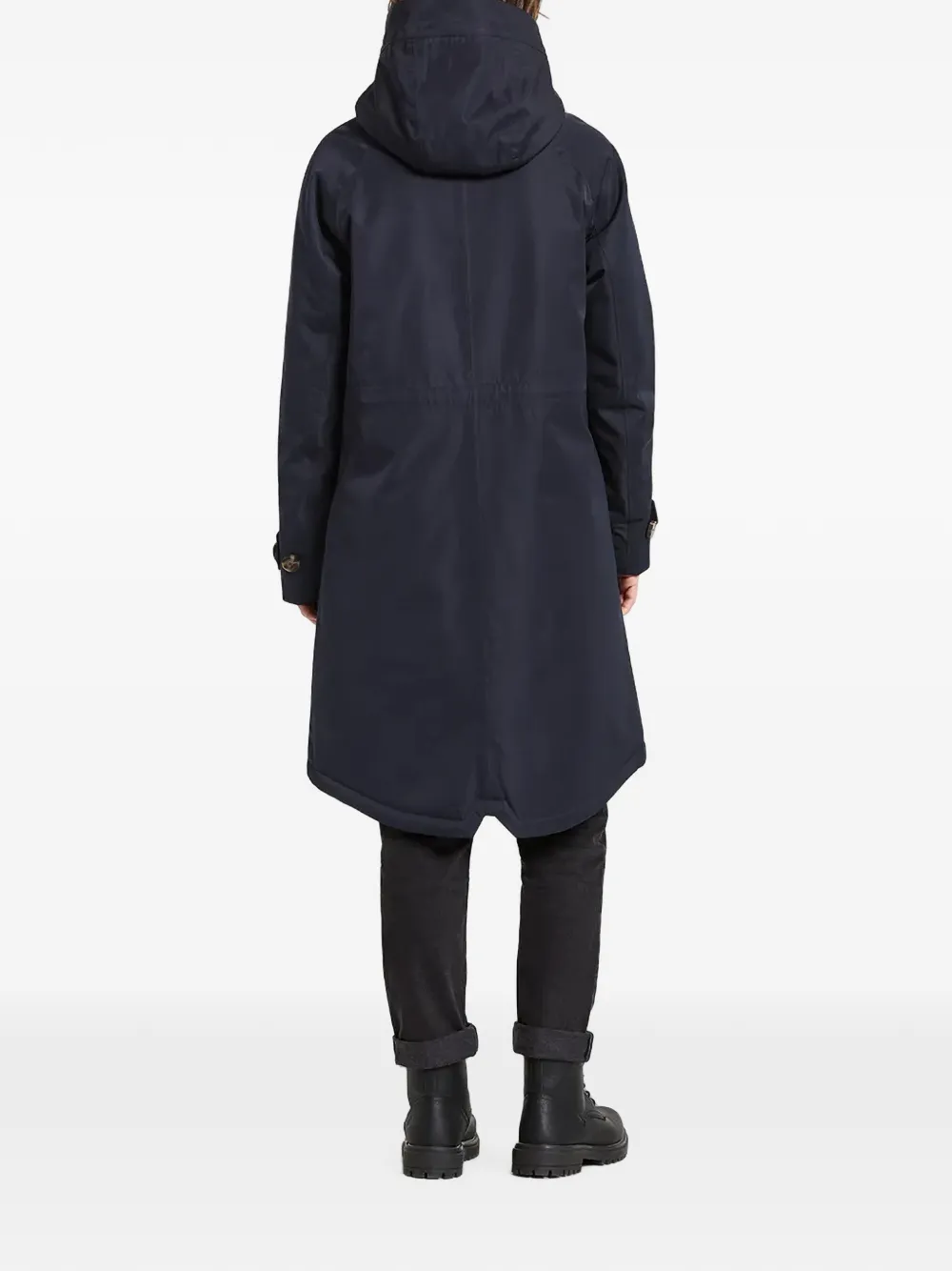 Didriksons Luna parka met capuchon Blauw