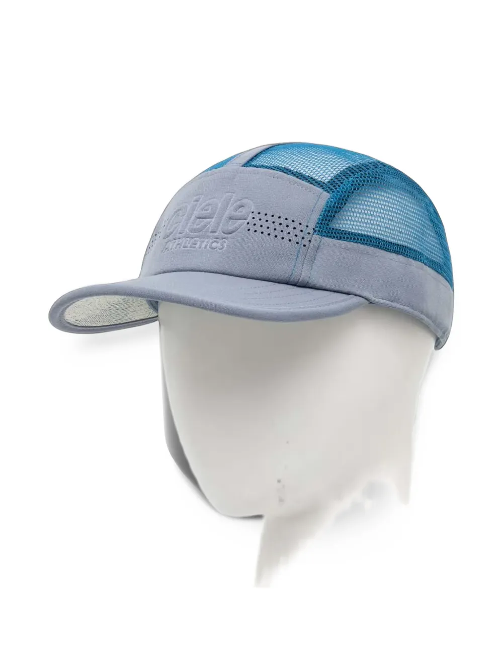 Ciele Logo-embroidered Mesh-panel Cap In Gray