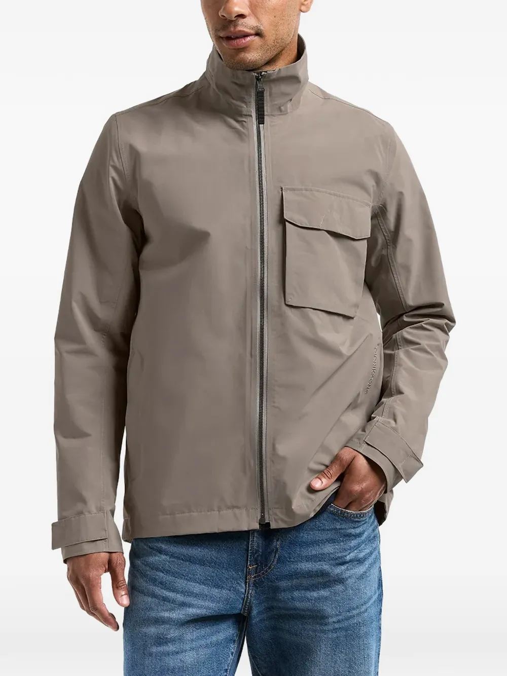 Didriksons Tyler high-neck flap-pocket jacket