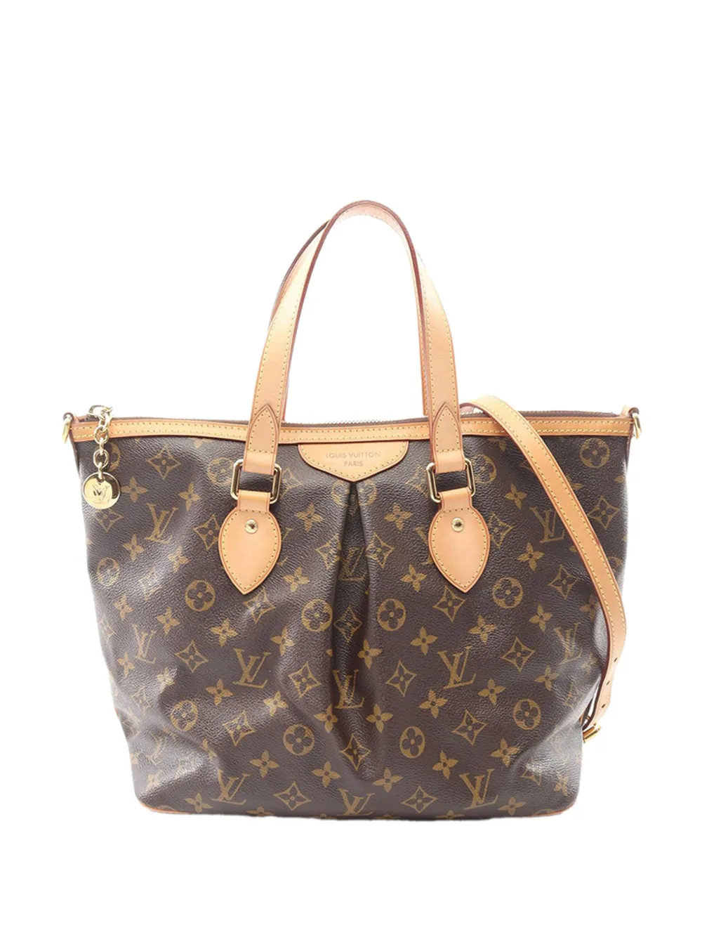 Louis Vuitton Pre-Owned 2012 Monogram Palermo PM satchel - Marrone