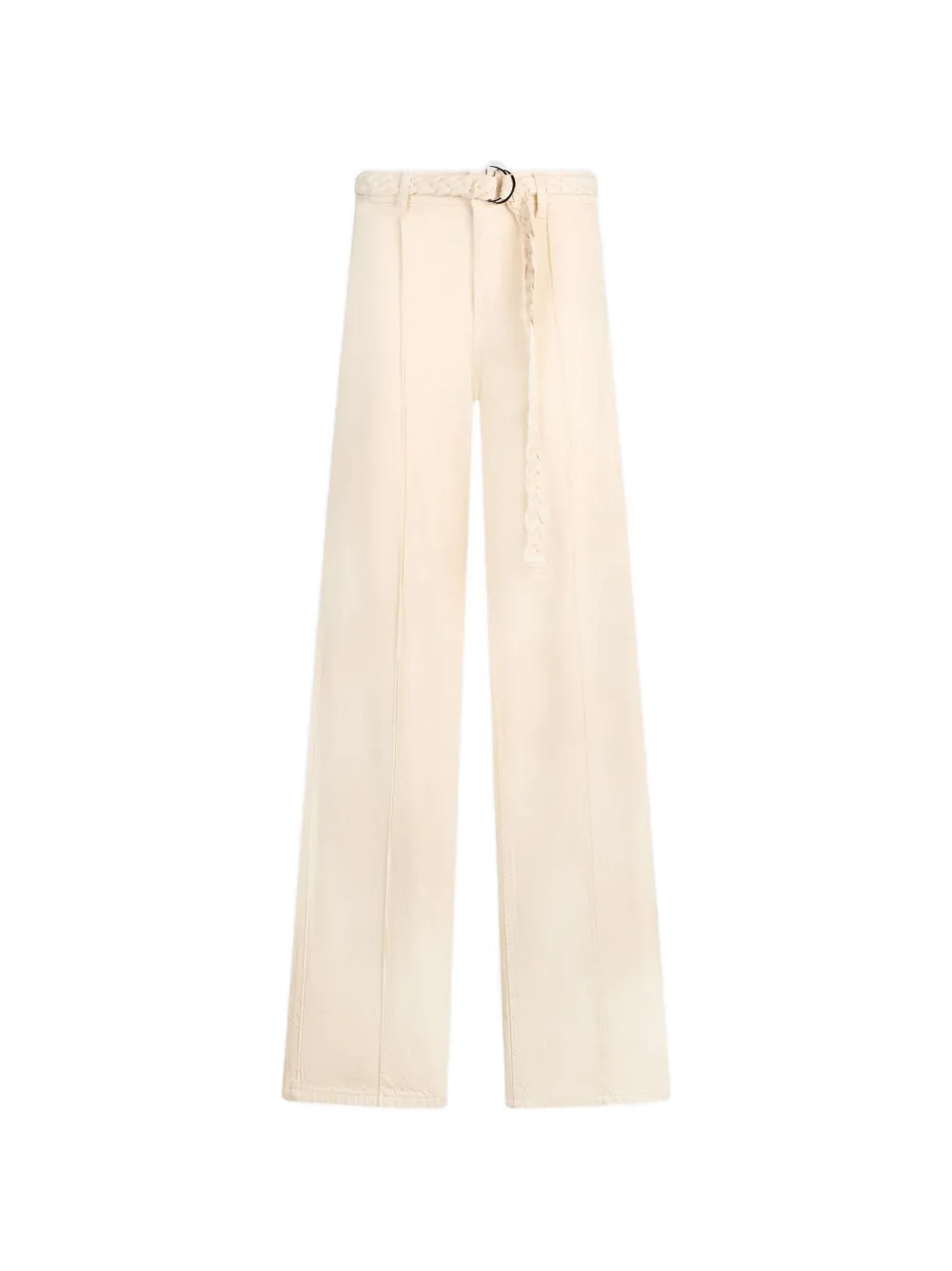 LIU JO Flared broek met ceintuur Beige