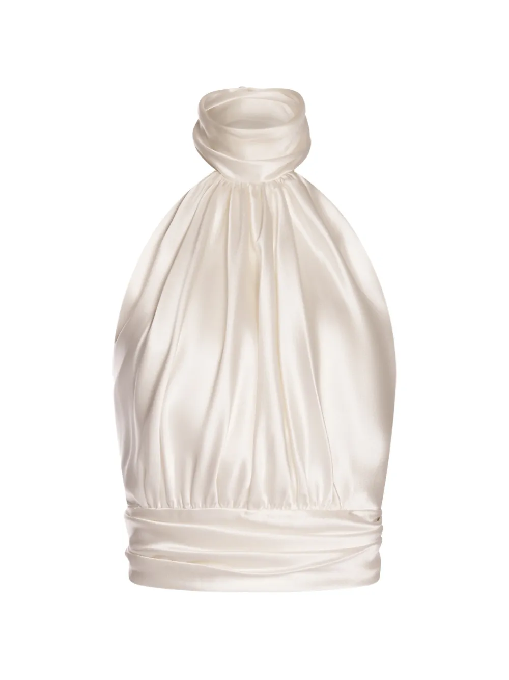 ALEXIA & ANTONIA draped blouse - Toni neutri