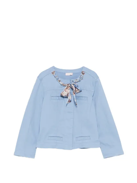 LIU JO floral chain jacket