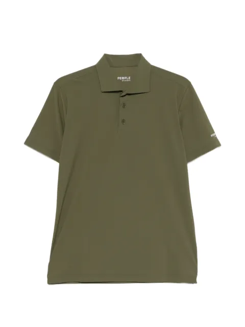 People Of Shibuya logo-print polo shirt