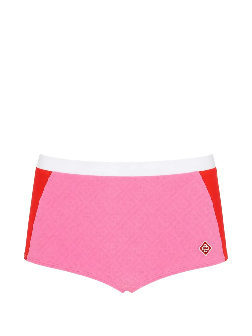 Casablanca logo-detail bikini bottom - Rosa
