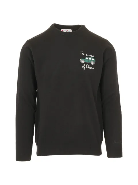MC2 Saint Barth embroidered crew-neck sweater