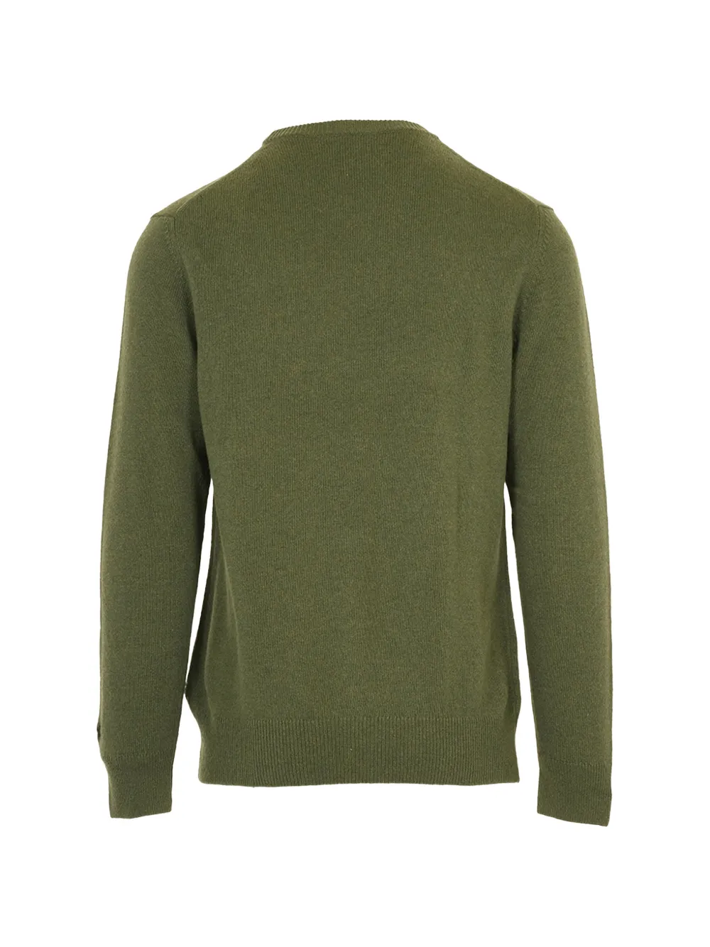 MC2 Saint Barth Heron intarsia-knit sweater Groen