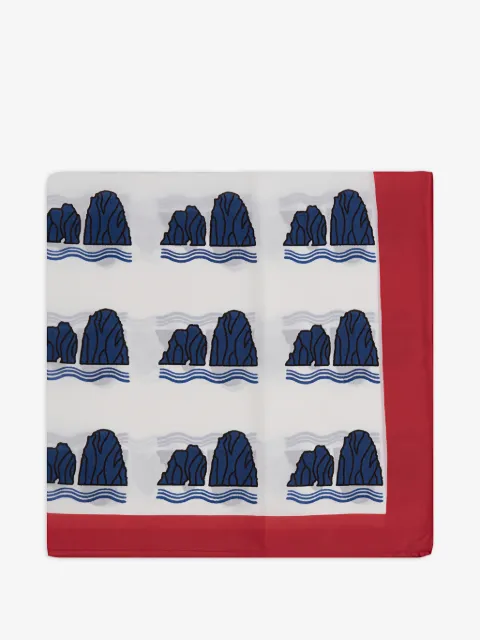 Ottotredici patterned pocket square