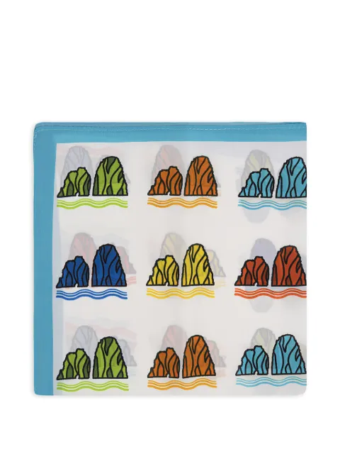 Ottotredici patterned pocket square