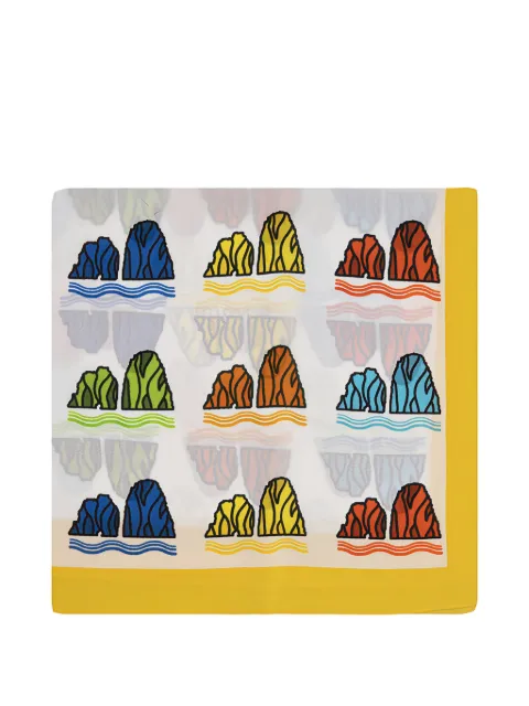 Ottotredici patterned pocket square