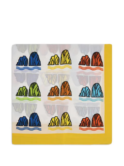 Ottotredici patterned pocket square