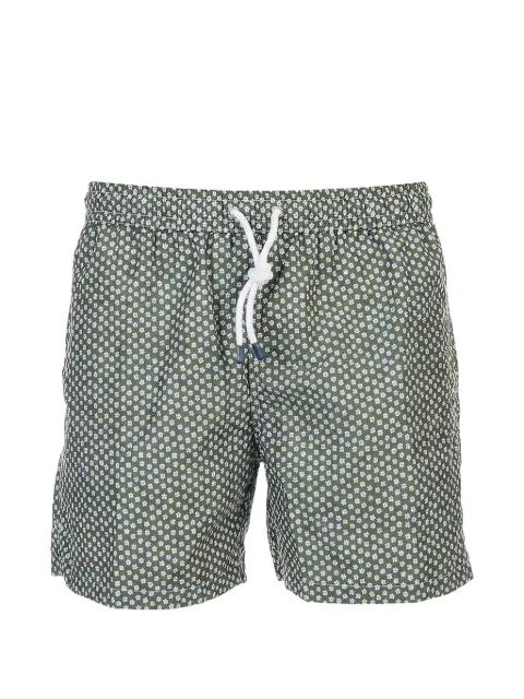 Fedeli floral-print swim shorts
