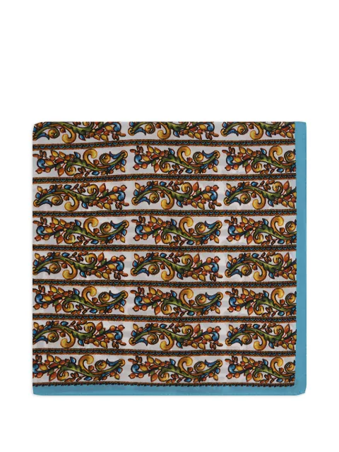Ottotredici patterned pocket square