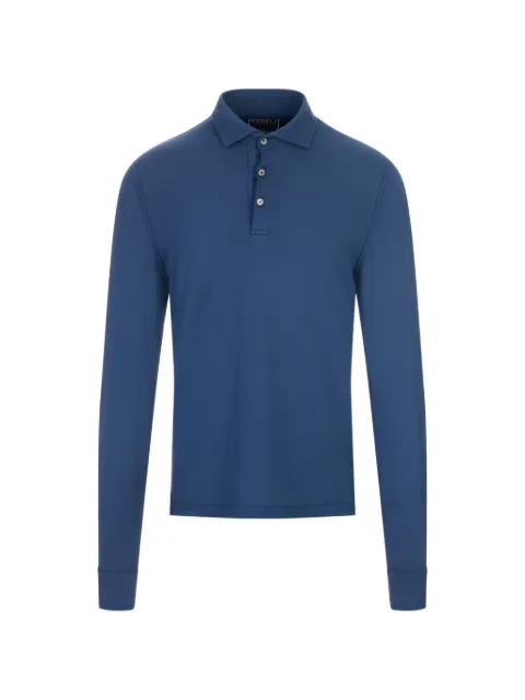 Fedeli long-sleeve polo shirt