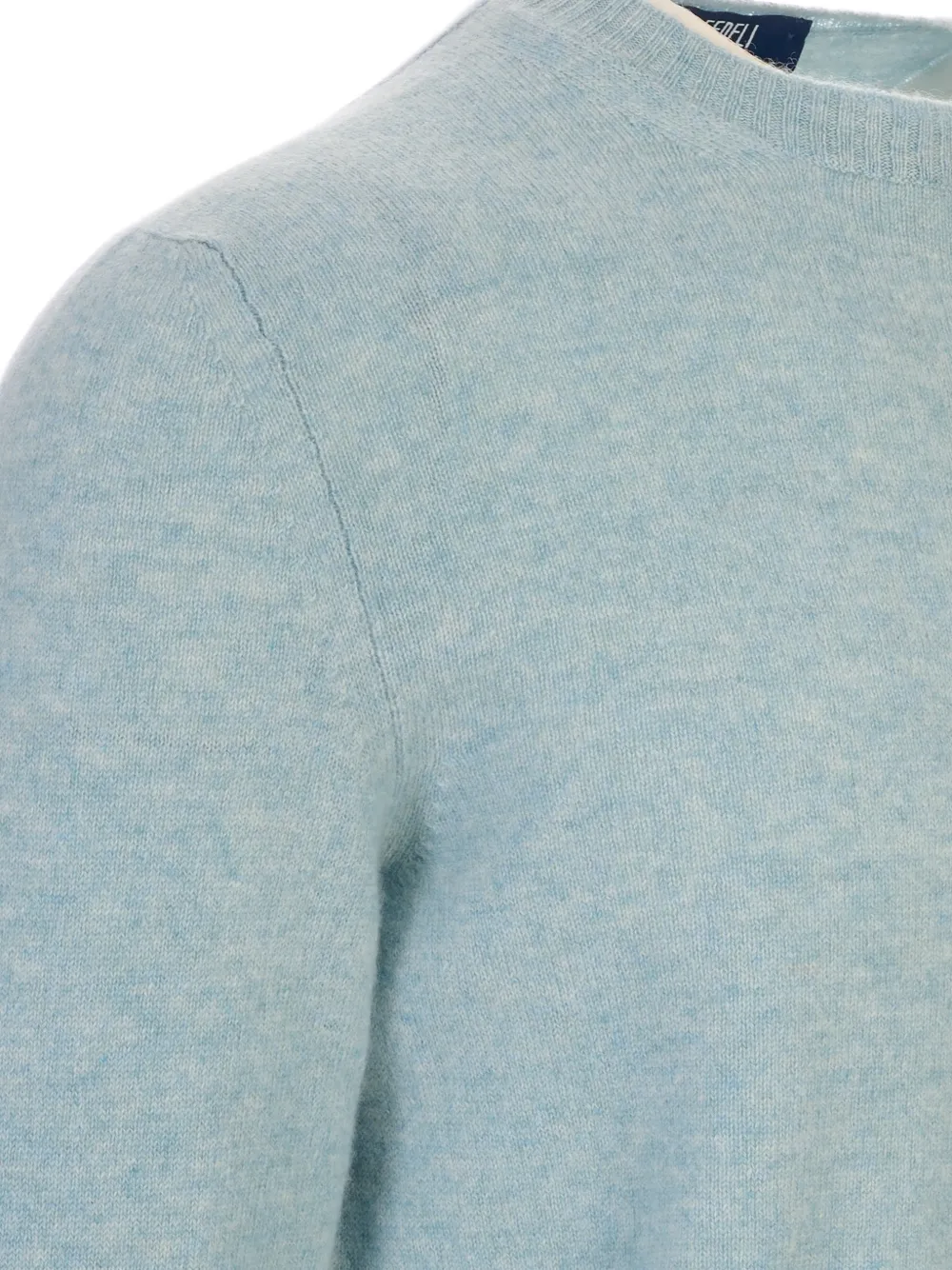 Fedeli Trui met ronde hals Blauw