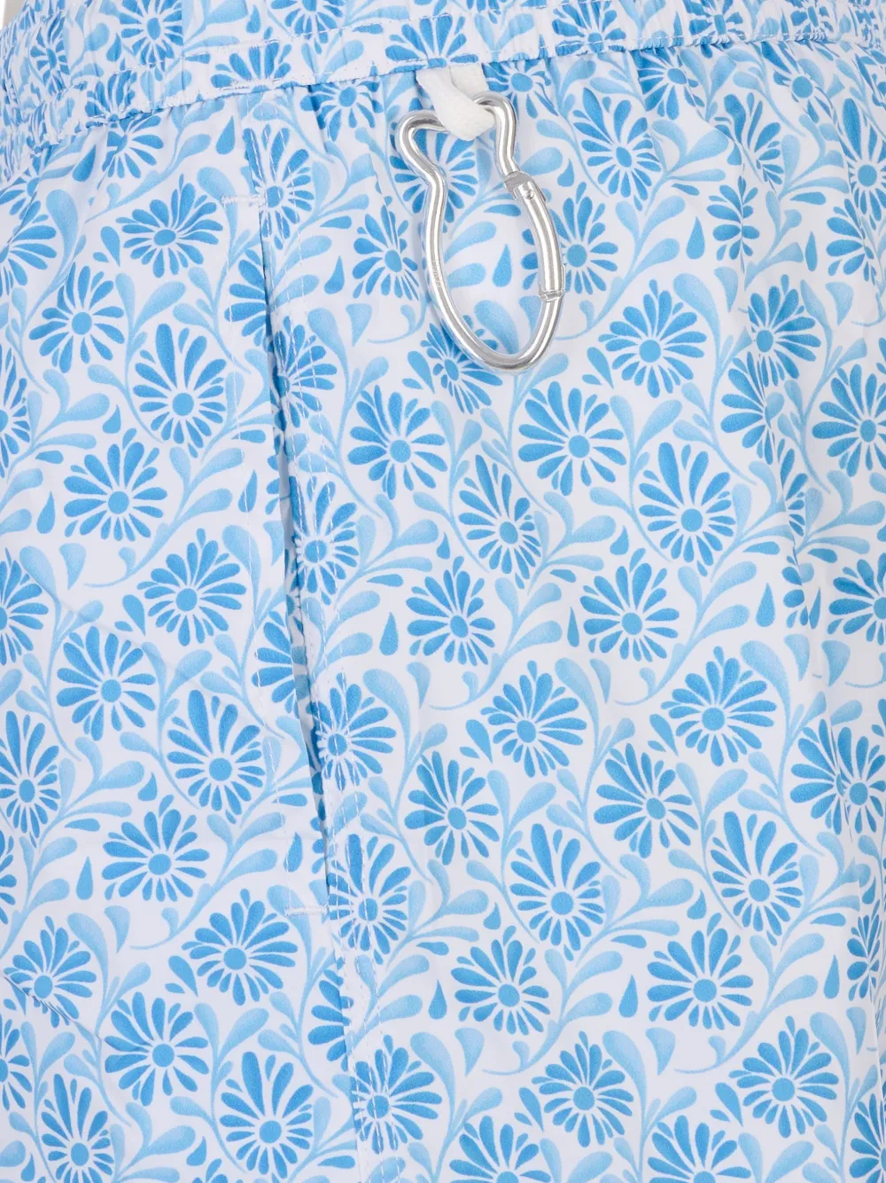 Fedeli floral-print swim shorts Blauw