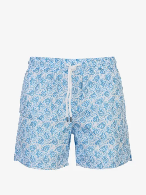 Fedeli floral-print swim shorts