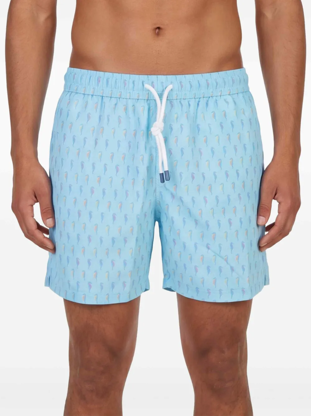 Fedeli Zwembroek met print Blauw