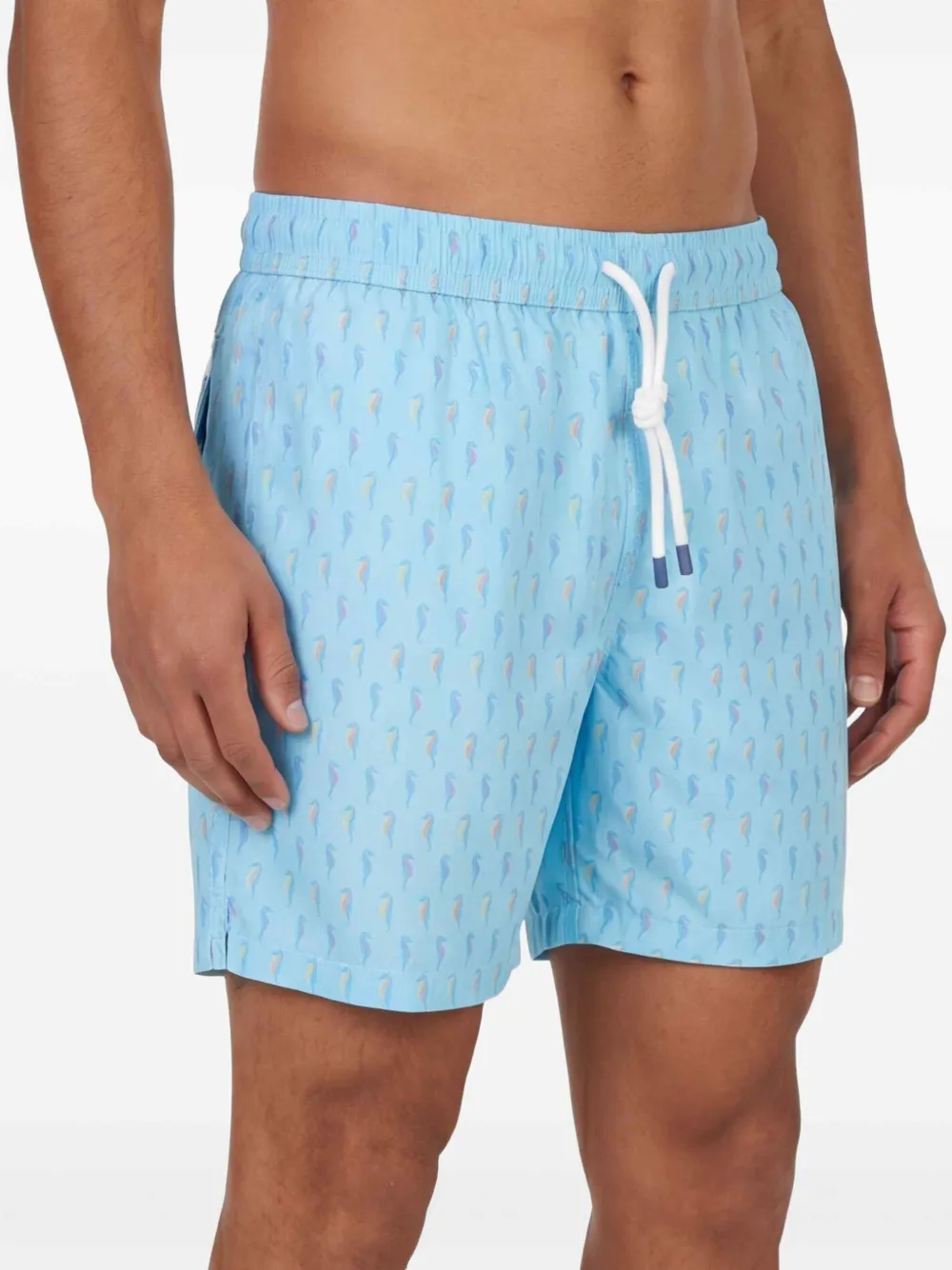 Fedeli Zwembroek met print Blauw