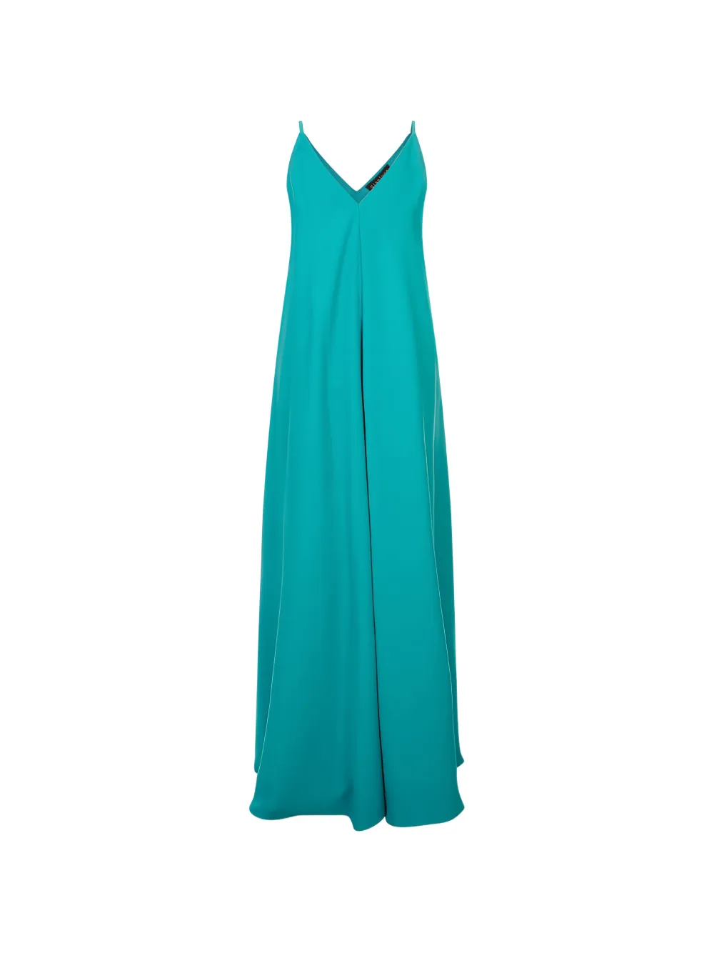 Gianluca Capannolo V-neck spaghetti-strap maxi dress - Blu