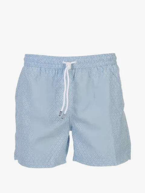 Fedeli floral-print swim shorts