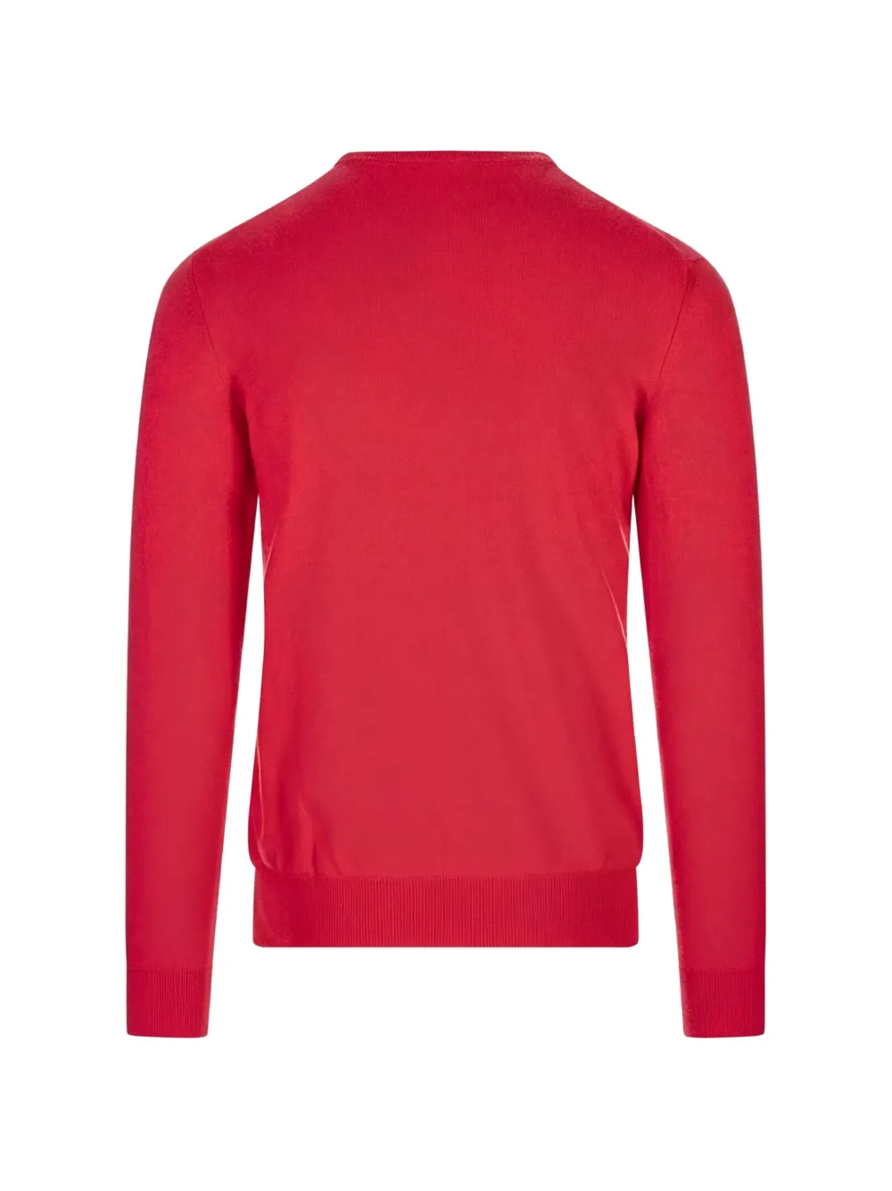 Fedeli ribbed-hem sweater Rood