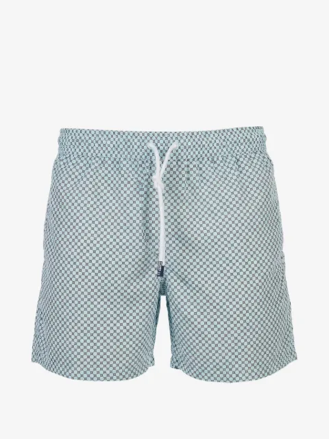 Fedeli short de bain à imprimé géométrique