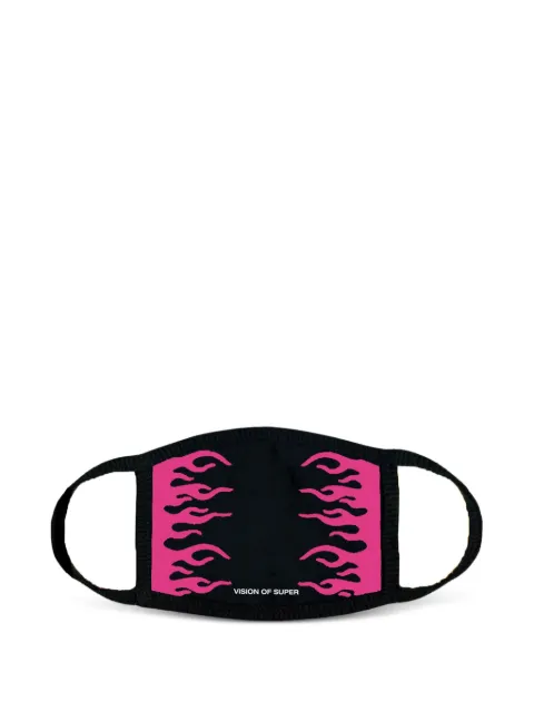 Vision Of Super flames logo face mask