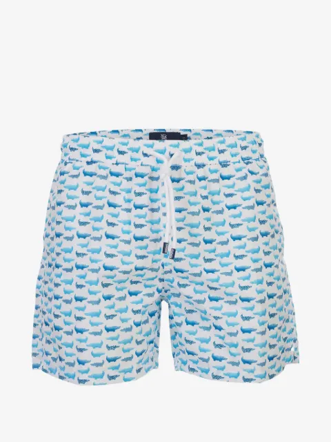 Fedeli short de bain à logo imprimé