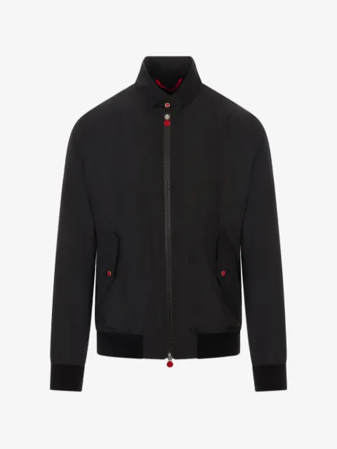 Kiton جاكيت بومبر بسحاب ورقبة عالية