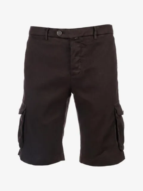 Kiton shorts cargo con parche del logo