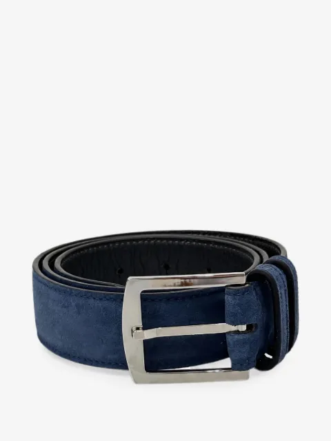 Kiton cinturón de gamuza con hebilla