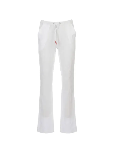 Kiton drawstring-waistband trousers