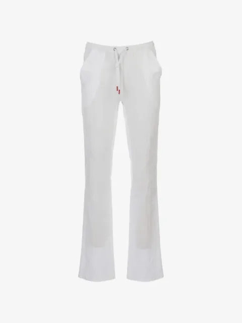 Kiton drawstring-waistband trousers
