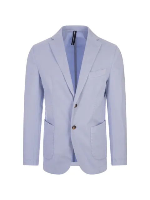russocapri button oxford blazer